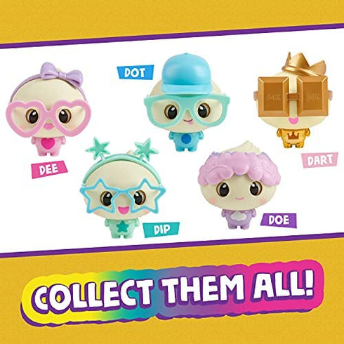 My Squishy Little Golden Dumpling – Interactive Doll Collectible with Accessories – Dart (Gold)