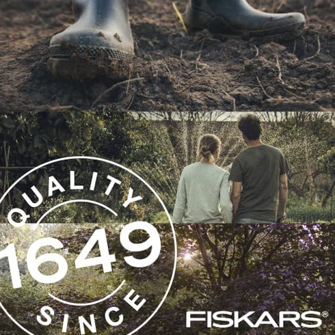 Fiskars Gardening Tools: Bypass Pruning Shears, Sharp Precision-ground Steel Blade, 5/8” Plant Clippers (91095935J)
