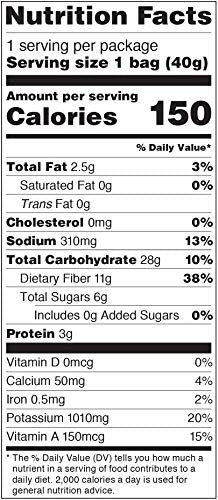 Rhythm Superfoods Crunchy Carrot Sticks, Sea Salt, Organic and Non-GMO, Vegan/Gluten-Free Superfood Snacks, 1.4 Ounce (Pack of 4)