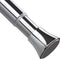 BRIOFOX Shower Curtain Rod, 43-73 inches Spring Tension Curtain Rod, Never Rust Adjustable Curtain Rod for Bathroom Window Doorway Closet, Chrome