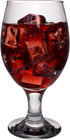 Belluno Classic Clear Glasses for Water, Juice, Liquor - Wine Goblets - Set of 4 (13.5 Ounces)