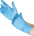 Huayuan Powder-Free Nitrile Disposable Exam Gloves, Industrial Medical Examination, Latex Free Rubber, Non-Sterile, Food Safe, Textured Fingertips, Ultra-Strong, 100 Pack, Blue Size Extra-Large