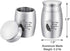 3 Inches Small Keepsake Urn for Human Ashes Aluminum Mini Cremation Urns Memorial Ashes Urn Miniature Burial Funeral Urns for Sharing Ashes Mini Keepsake Urn-Your Wings were ready But my Heart was not