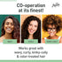 MopTop Cowash Cleansing Conditioner, Wavy, Curly & Kinky-Coily, Color Treated & Natural Hair Moisturizer, made w/Aloe, Sea Botanicals & Honey reduces Frizz, increases Moisture & Manageability