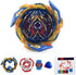Konikiwa Battling Sparking String Launcher, Brave Valkyrie Top Burst Launcher Set, Left and Right Spin String Launcher Grip Compatible with All Bey Burst Series - Blue