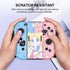 DLseego Switch Skin Sticker Pretty Pattern Full Wrap Skin Protective Film Sticker Compatible with Switch-Blue and Pink Sailor Moon