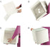 Beistle White Card Box Holder for Weddings, Baby Shower, Birthday and Graduation Celebrations, 12" x 12"