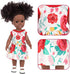14.5 Inch Black Dolls and Black Baby Doll Clothes Accessories