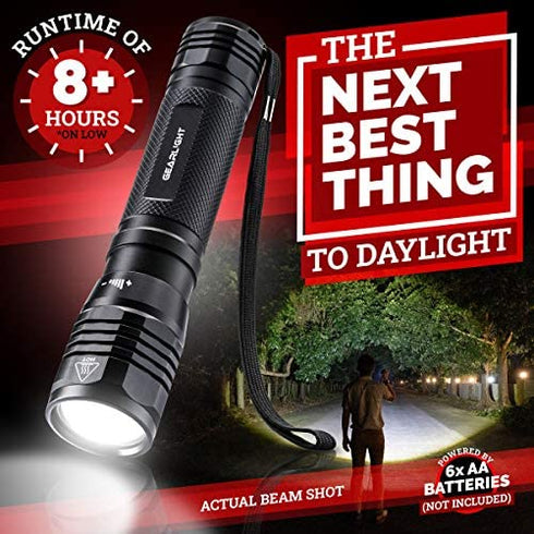 GearLight S2500 LED Flashlight - Extremely Bright, Powerful Tactical Flashlights with High Lumens for Camping, Emergency & Everyday Use?
