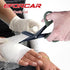 EFORCAR Medical Shears, Trauma Bandage Scissors,EMT Paramedics Nurses First aid Sharp Stainless Steel Saw Tooth Black Green Scissors,(2 Pack)
