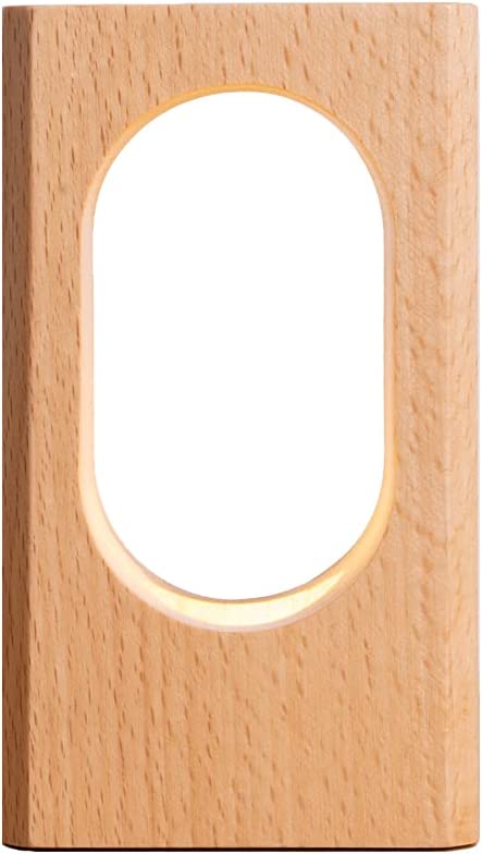 LONRISWAY LED Wood Desk Lamp, Bedroom Bedside Night Light, Dimmable Led Lighting, Creative Home Decor Table lamp, Unique House warmging Gift