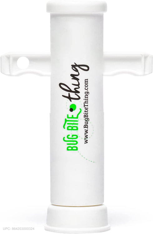 BUG BITE THING Suction Tool, Poison Remover - Bug Bites and Bee/Wasp Stings, Natural Insect Bite Relief, Chemical Free - White/Single