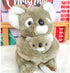 Lazada Stuffed Animal Koala Bear Mama Koala Hold Baby Koala Plush Toy Animal Toys 11.5 Inches