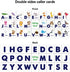 Alphabet Bingo Game for Kids 24 Players Animal Letter Learning Game School Classroom Home Birthday Party Supplies