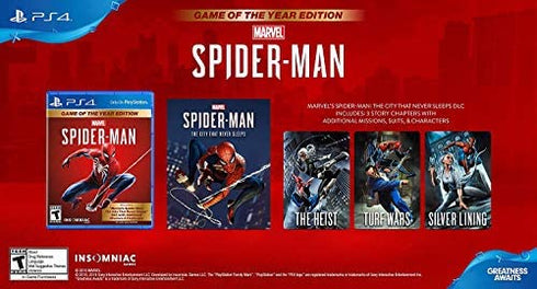 SonyPS4 Marvel's Spiderman: Game of The Year Edition PS4