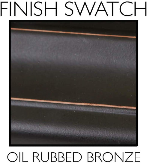 Design House 207738 Double Hook 5 Pack Oil Rubbed Bronze