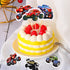 32 Pieces truck Party Supplies truck Car Cake Topper Set Including 1 truck Banner 1 truck Cake Topper 30 truck Cupcake Toppers for truck Birthday Baby Shower