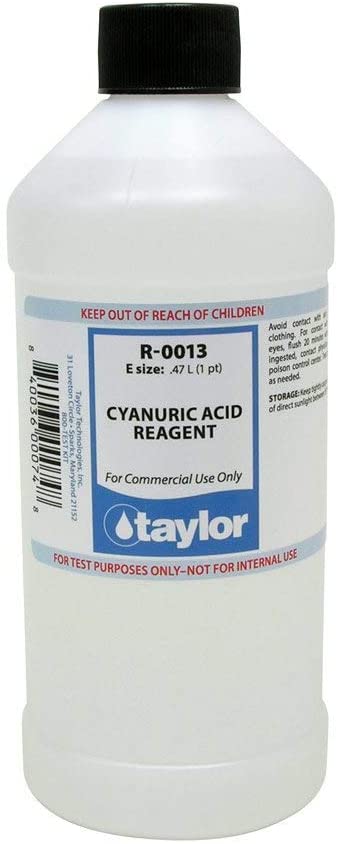 TAYLOR TECHNOLOGIES INC R-0013-E CYANURIC ACID 16 OZ