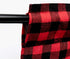 2 Pack Buffalo Check Plaid Window Valances Red and Black Farmhouse Design Window Treatment Decor Curtains Rod Pocket Valances for Kitchen/Living Room 16" x 56"