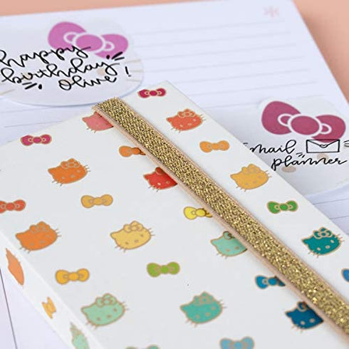 Hello Kitty X Erin Condren Designer Accessories - Sticky Note Booklet - 11 Adhesive Notepads with 50 Sheets Each, 550 Repositionable Sticky Notes Total