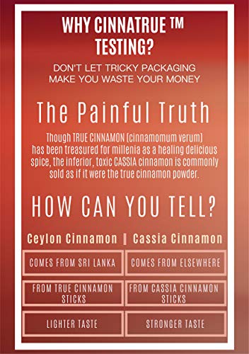 Coconut Country Living's organic Ground Ceylon Cinnamon 3.5 oz- True Raw Powdered Cinnamon Bark from Sri Lanka - Premium Grade Mild, Naturally Sweet Spice for Health & Food - Complimentary eBook