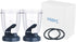 Blender Cups for Nutribullet Blender, Blender Replacement Parts 18OZ Cups with 2 Flip Top To Go Lids and 2 Rubber Gaskets Compatible with Nutri Bullet 600W/900W Blenders (6 PCS)