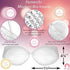Femerchi Silicone Bra Inserts Pads for Sizes A-D – Breathable, Nonslip Breast Enhancers Inserts – Reusable, Washable Bra Pads Inserts Push Up – Semi-Adhesive Design for Bra, Bikini, Sports Bra