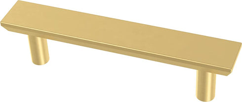 Franklin Brass Bayview Brass Simple Chamfered Pull, Cabinet Handles and Drawer Pulls for Kitchen Cabinets and Dresser Drawers, 3 Inch (76mm), 10-Pack, P40844K-117-C, Cabinet Hardware