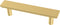 Franklin Brass Bayview Brass Simple Chamfered Pull, Cabinet Handles and Drawer Pulls for Kitchen Cabinets and Dresser Drawers, 3 Inch (76mm), 10-Pack, P40844K-117-C, Cabinet Hardware