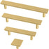 Franklin Brass Bayview Brass Simple Chamfered Pull, Cabinet Handles and Drawer Pulls for Kitchen Cabinets and Dresser Drawers, 3 Inch (76mm), 10-Pack, P40844K-117-C, Cabinet Hardware