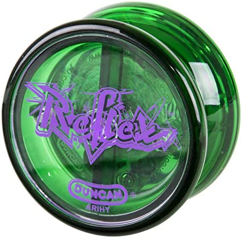Duncan Toys Reflex Auto Return Yo-Yo, Beginner String Trick Yo-Yo, Green