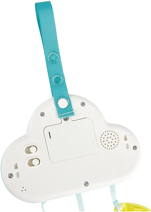 Hape Baby Crib Mobile Toy with Lights & Relaxing Songs| 10 Types of Soothing Sleep Sound for Crib Mobile| Adjustable Night Light for Baby from Birth and Up