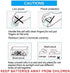 CR2032 Lithium Button Battery, 230mAh 3 Volt Coin Battery, Coin Button Cell 40 PCS in Original Package (40PCS)