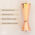 A Bar Above Bar Jigger - Copper-Finished Japanese Jigger with Measurements Inside - Cocktail Measuring Jigger - Steel Measuring Tool for Bartenders - Jigger 2 oz 1 oz - Jiggers and Pourers