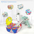 Eocolz Kids Ball Pit Large Pop Up Childrens Ball Pits Tent for Toddlers Playhouse Baby Crawl Playpen with Basketball Hoop and Zipper Storage Bag, 4 Ft/120CM, Balls Not Included