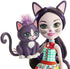 Enchantimals Ciesta Cat Doll & Climber Animal Figure, 6-inch Small Doll with Removable Skirt, Shoes, and Headpiece, Great Gift for 3 to 8 Year Olds