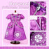 Dreamgirl World Collections 18-Inch Doll Clothes Princess Dress 5 Pc Pincess Dress Set Includes Cinderella, Belle, Snow White, Rapunzel and Aurora Fits 18" Dolls