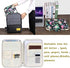 JAKAGO Travel Portfolio Organizer Waterproof A4 Document Bag Multifunctional Travel Note Pouch Zippered Carrying Case for Notebook, Ipad, Journals, Sketch Books (Flamingo)