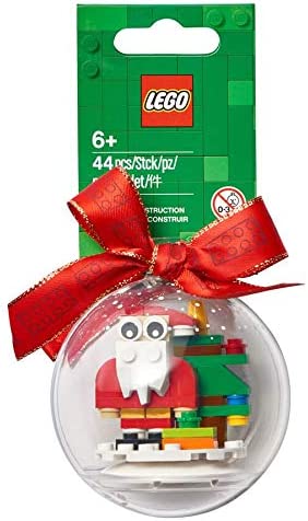LEGO Christmas Santa Ornament