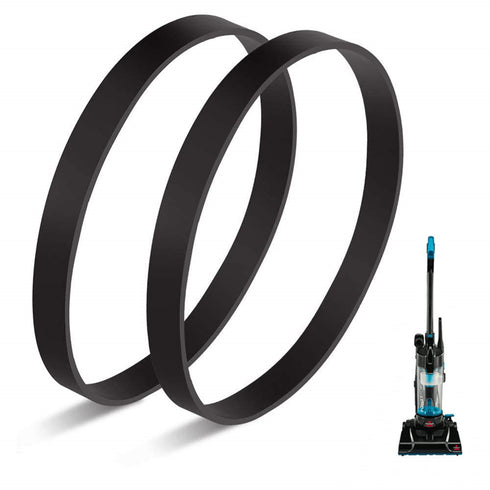 JEDELEOS Replacement Belts for Bissell Model 2112, 21129, 2690, 1520, 23T7, 23T7V, 3508 Powerforce Compact Upright Vacuum, Replace Parts P/N 1604895 (Pack of 2)
