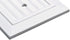Franklin Brass W35276-PW-C Classic Beadboard Quad Decorator Wall Plate/Switch Plate/Cover, Pure White