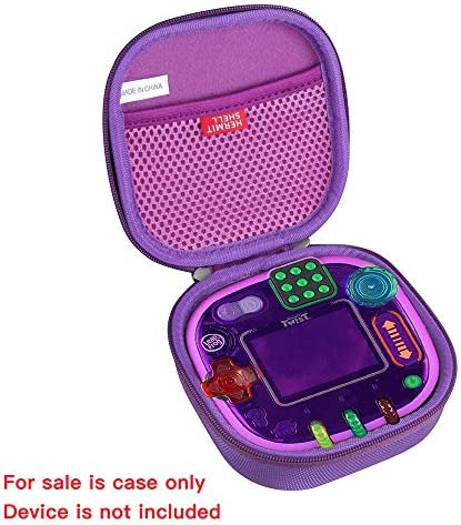 Hermitshell Hard EVA Travel Case for Leapfrog Rockit Twist Handheld Learning Game System (Purple)