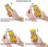 Razor Blade Scrape with 15pcs Extra Blades, Scraper Tool, Razor Blade Retractable, Paint Stripping Tool, Cleaning Tool for Removing Labels, Stickers, Decals, Paint from Glass and Stovetop-WEGAZ