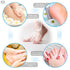 Feet Covers Disposable Moisturizer Socks - 200 Pcs Foot Moisturizing Socks Plastic Socks Pedicure Foot Spa Socks for Women - Feet Wax Paraffin Medicated Socks Wax Feet Care Paraffin Bath Foot Socks