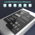 LCLEBM Battery for iPhone 6, 3200mAh Higher Capacity New 0 Cycle Li-ion Polymer Battery Replacement for iPhone 6 Model A1586,A1589,A1549 with Repair Tool Kit