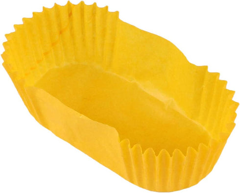 Cabilock 1000 Pcs Baking Cup Oval Cake Paper Tray Boat Shape Paper Cups High Temperature Cake Cup Bread Baking Cups Safe Grease Proof Cupcake Liners Perfect Cups for Cake Balls Muffins Cupcakes
