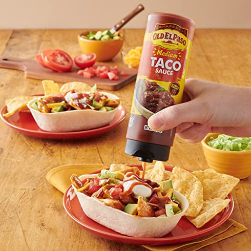 Old El Paso Medium Taco Squeeze Sauce, 9 oz