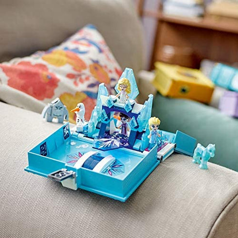 LEGO Disney Princess Elsa and The Nokk Storybook Adventures 43189 Building Toy Set for Kids, Girls, and Boys Ages 5+ (125 Pieces)