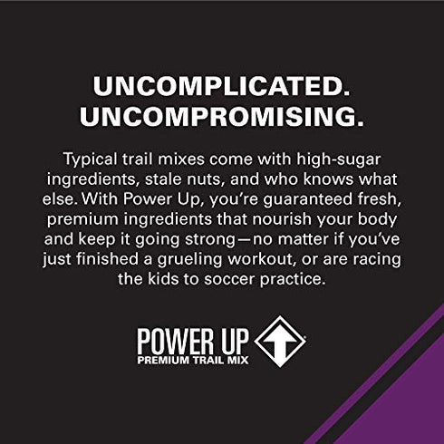 Power Up Trail Mix, Protein Packed Trail Mix, Non-GMO, Vegan, Gluten Free, Keto-Friendly, Paleo-Friendly, No Artificial Ingredients, Gourmet Nut, Purple, 14 Ounce