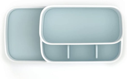 Joseph Joseph 70504 EasyStore Bathroom Storage Organizer Caddy Countertop, Blue